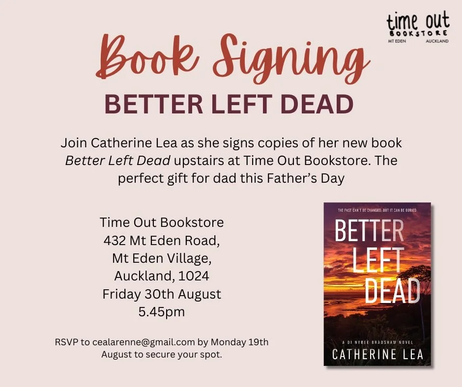 Author Talk: Better Left Dead by Catherine Lea 