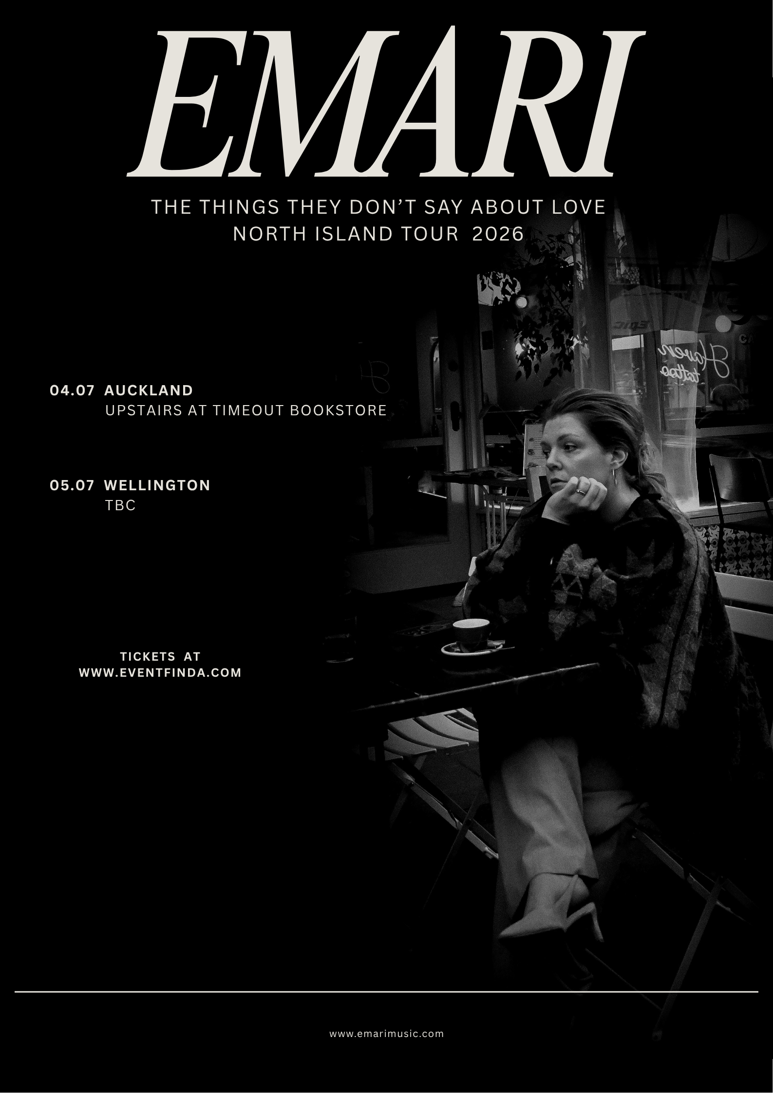 Music Event: The Things They Don't Say About Love by Emari