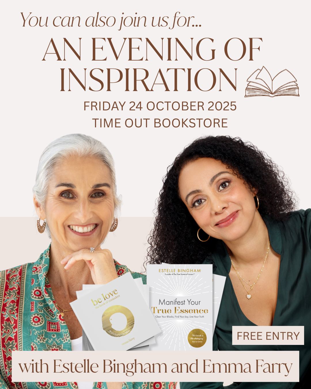 Author Talk: An Evening of Inspiration at Time Out Bookstore 