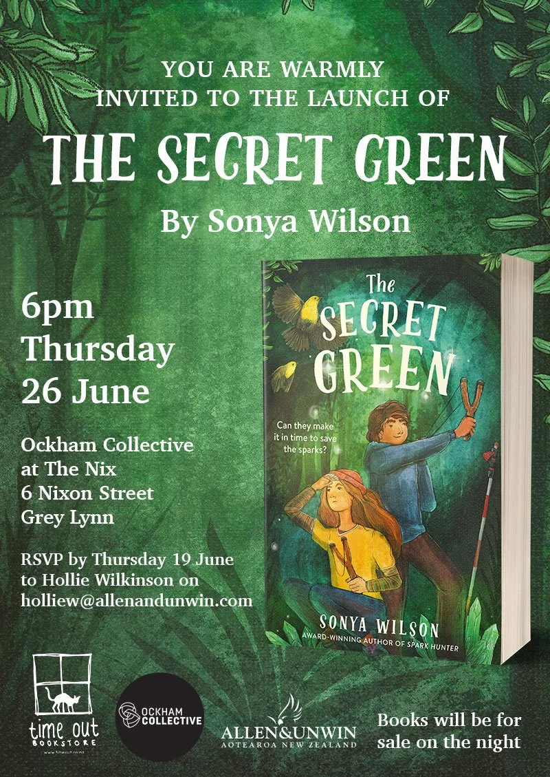 Offisite Book Launch: The Secret Green by Sonya Wilson