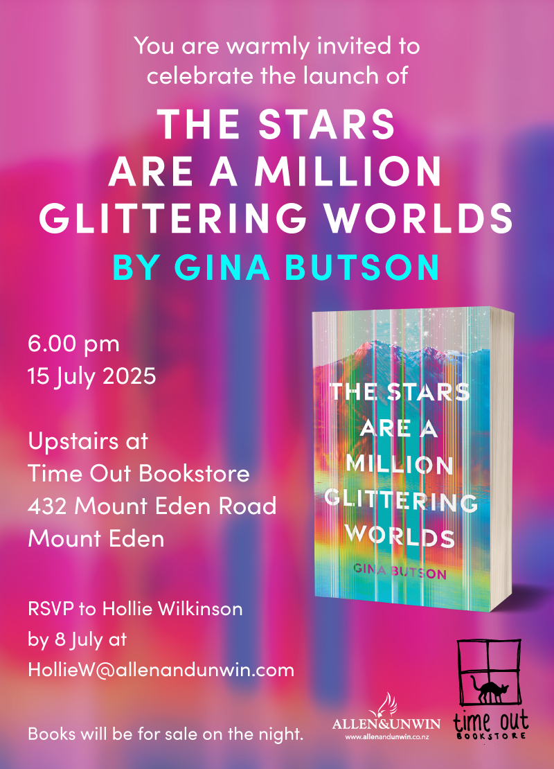 Book Launch: The Stars are a Million Glittering Worlds by Gina Butson