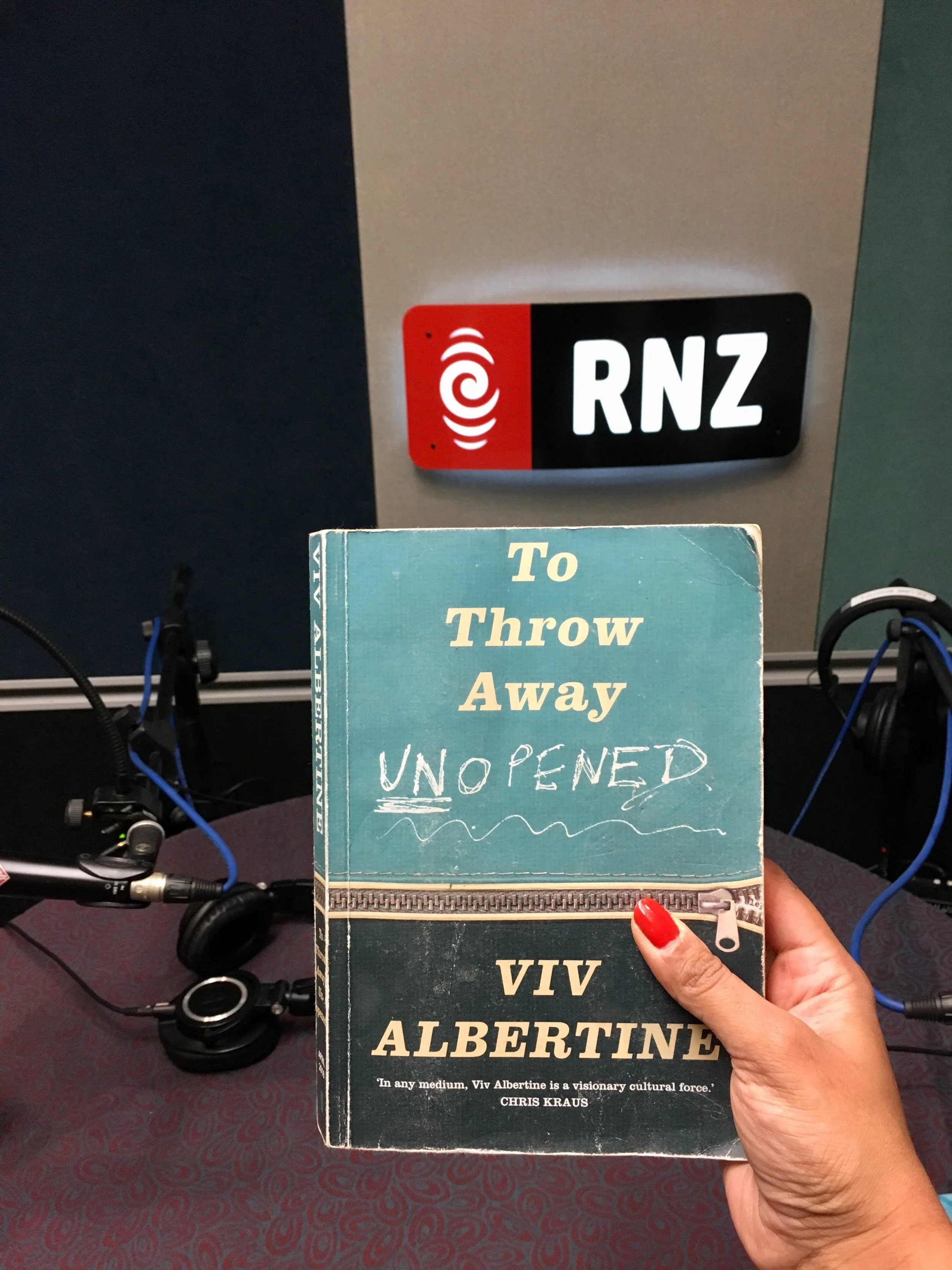 RNZ's Nine to Noon: To Throw Away Unopened by Viv Albertine