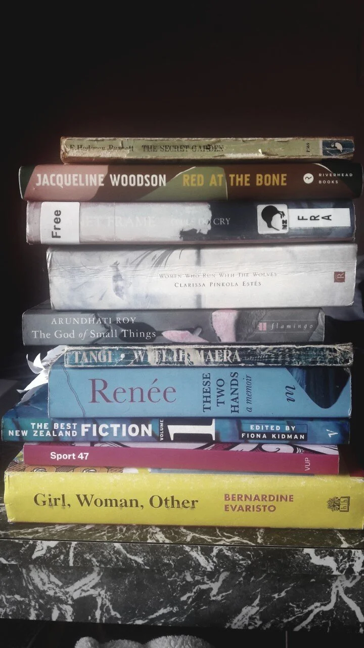Becky Manawatu’s lockdown bookstack