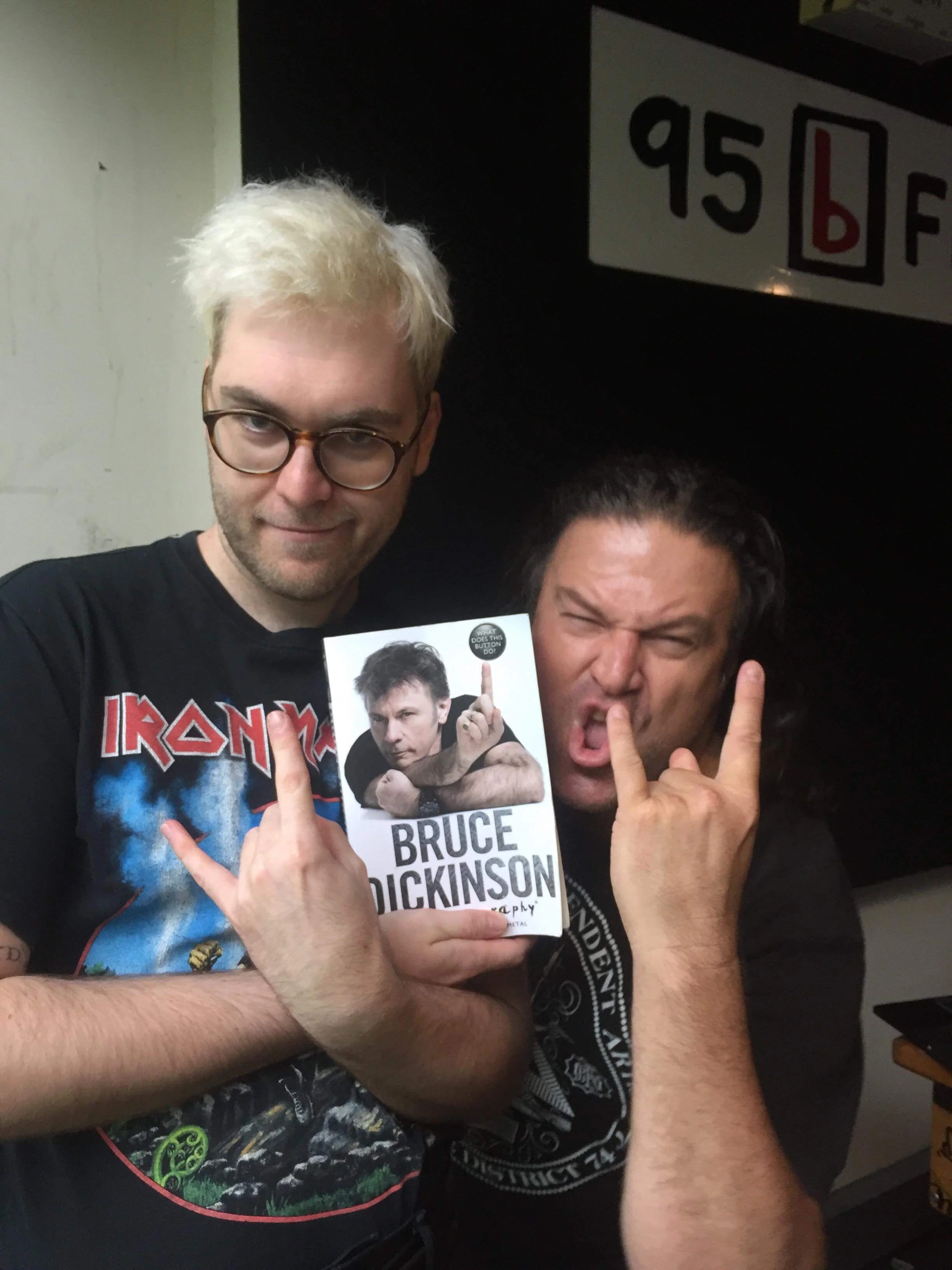 95bFM's Loose Reads: What Does This Button Do? by Bruce Dickinson