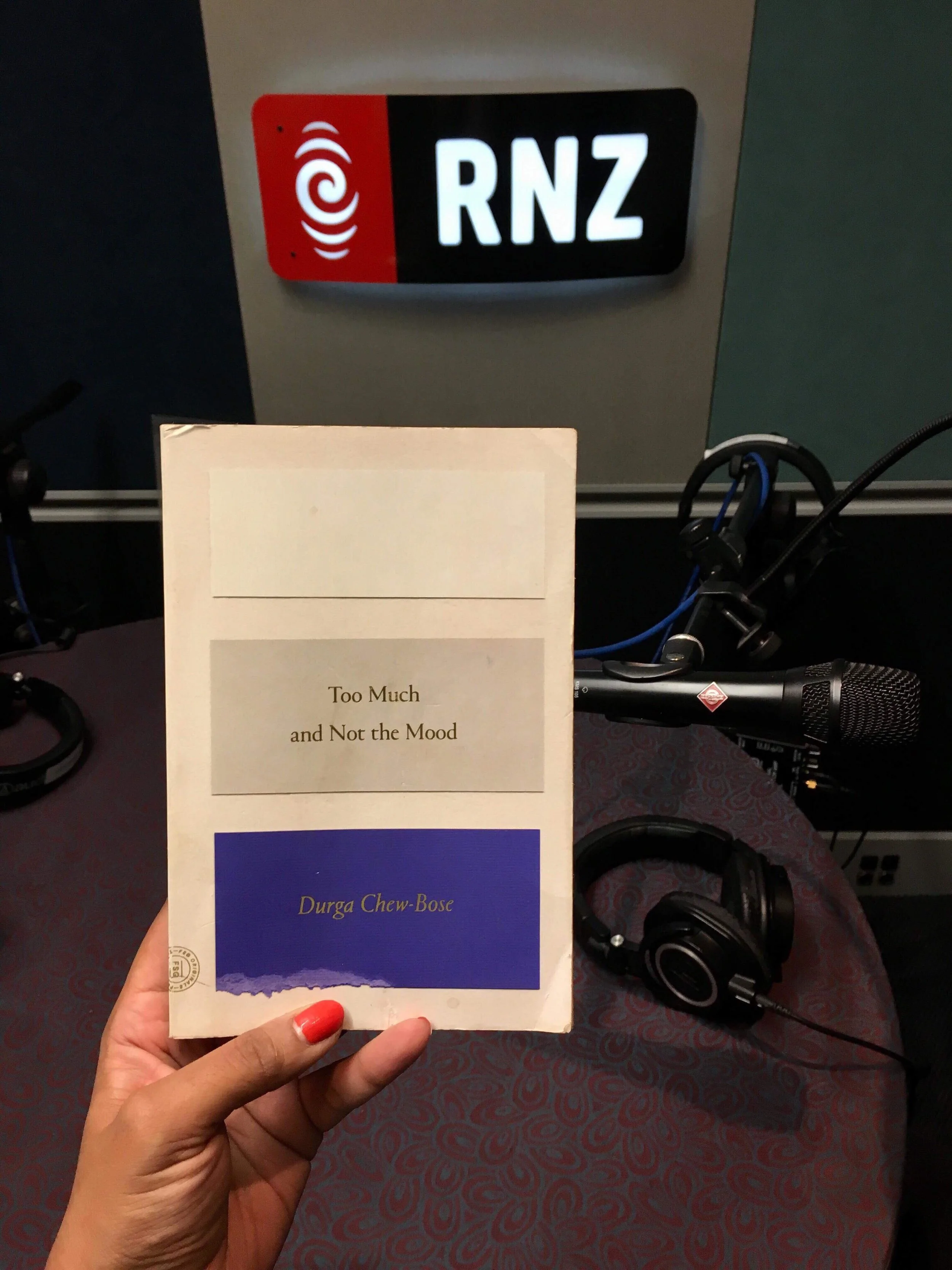 RNZ's Nine to Noon: Too Much and Not the Mood: Essays by Durga Chew-Bose