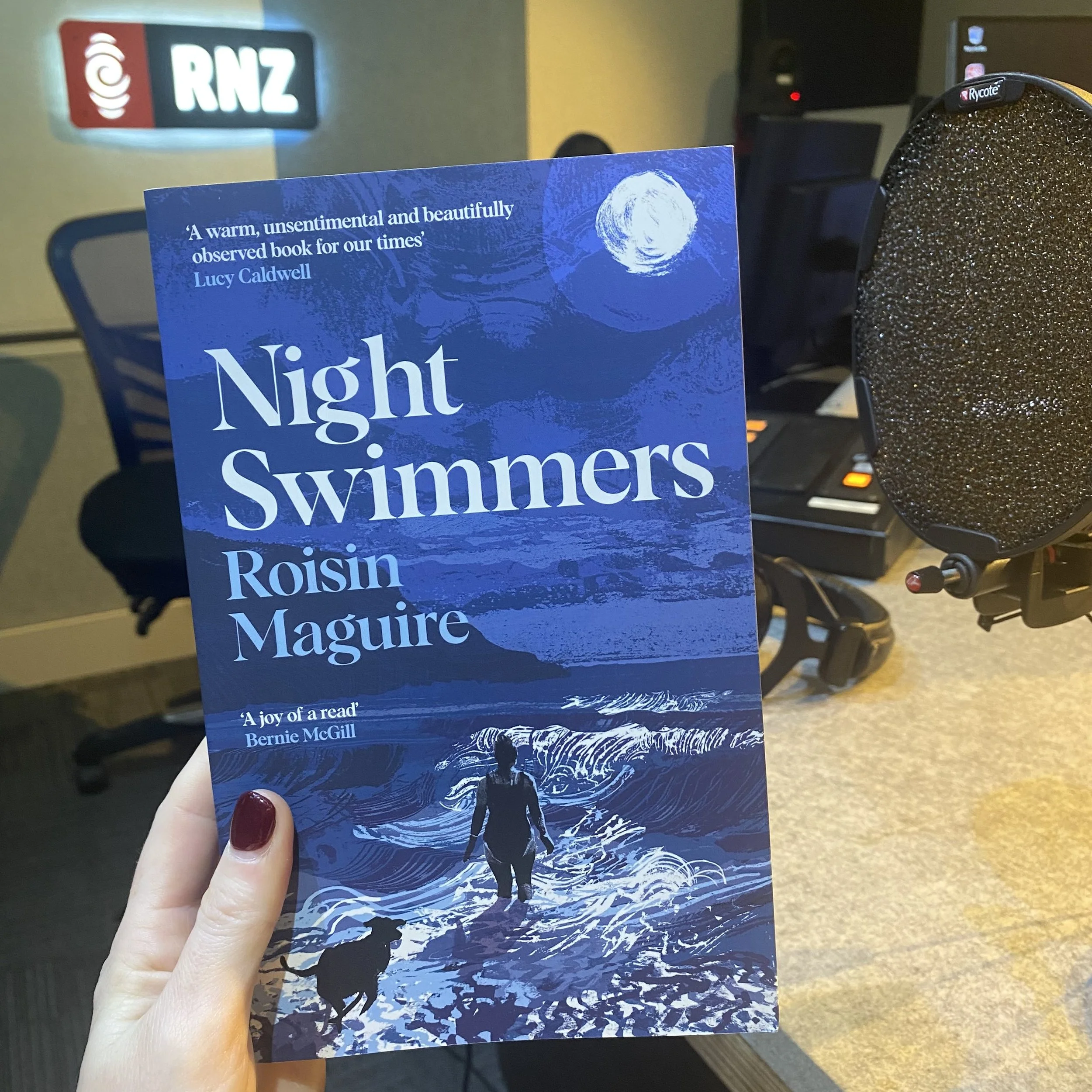 RNZ's Nine to Noon: Night Swimmers by Roisin Maguire