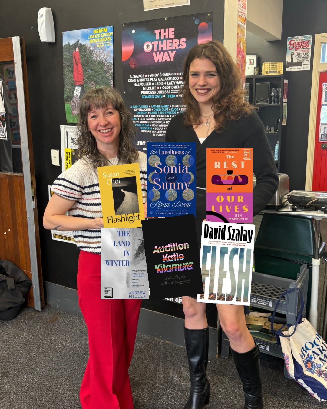 95bFM's Loose Reads: 2025 Booker Shortlist &amp; NZ Bookshop Day