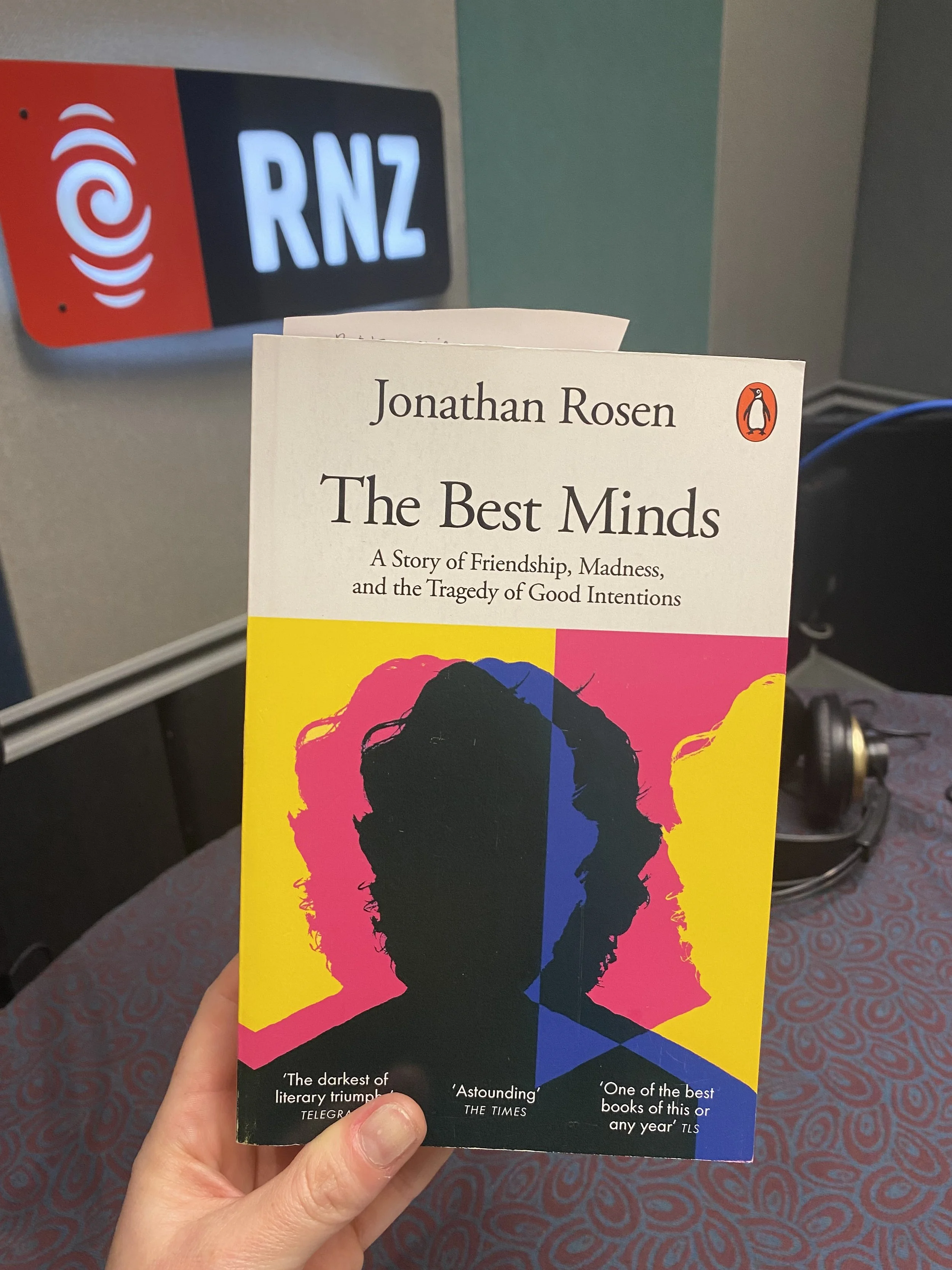 RNZ's Nine to Noon: The Best Minds by Jonathan Rosen 