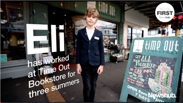 The book of Eli: How an 8-year-old came to work at a bookstore (Copy)