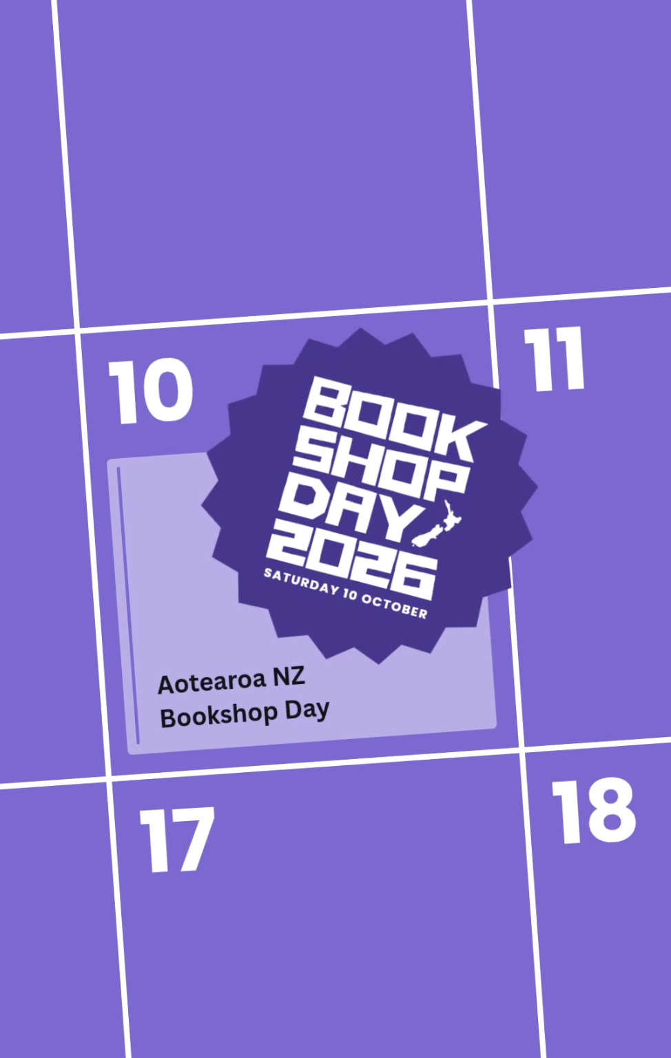 NZ Bookshop Day 2026
