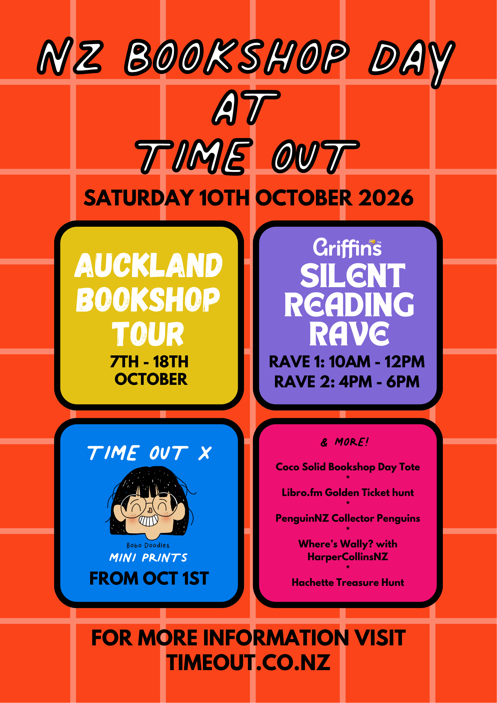 Auckland Bookshop Tour 2026