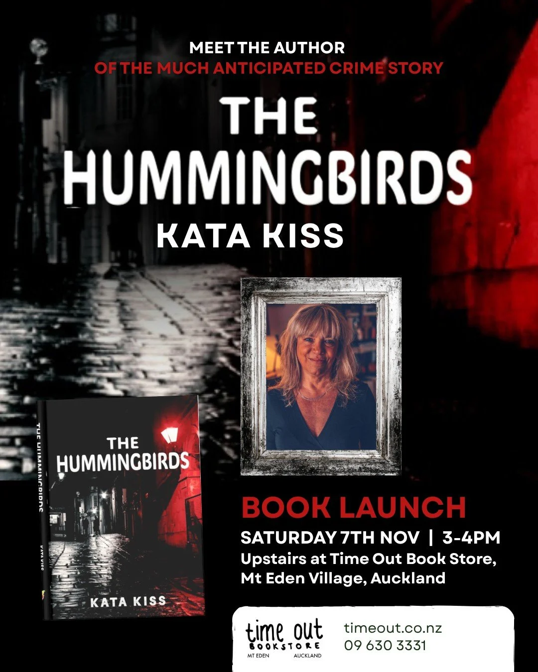 Book Launch: The Hummingbirds by Kata Kiss 