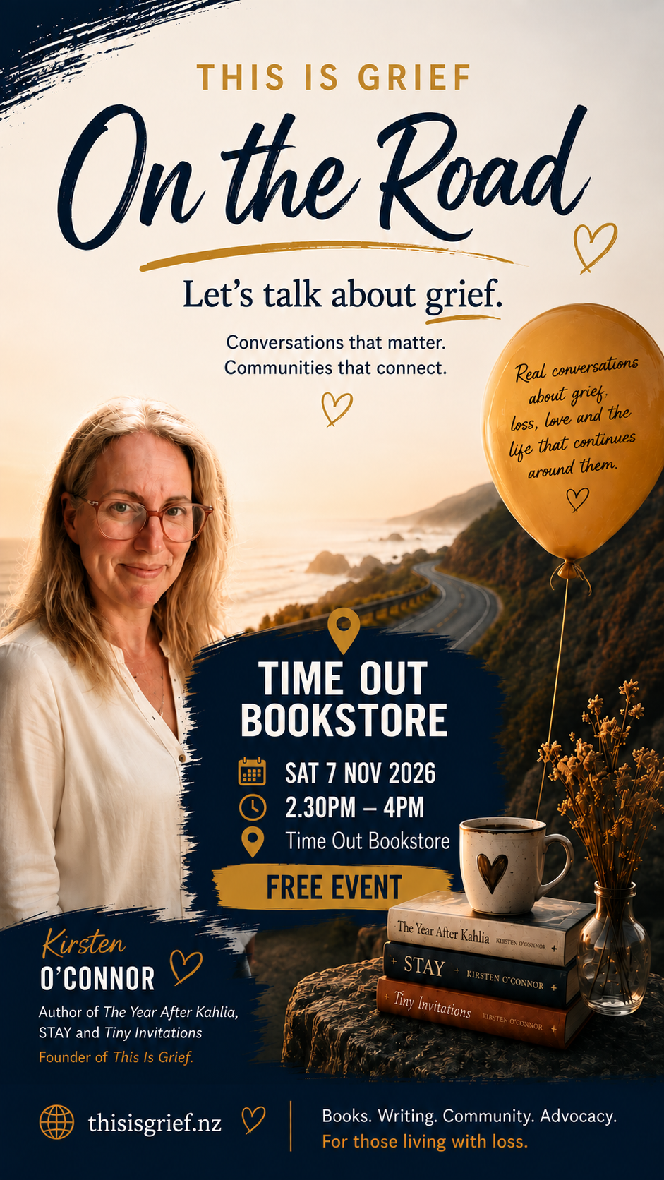 Author Talk: This is Grief by Kirsten O'Connor