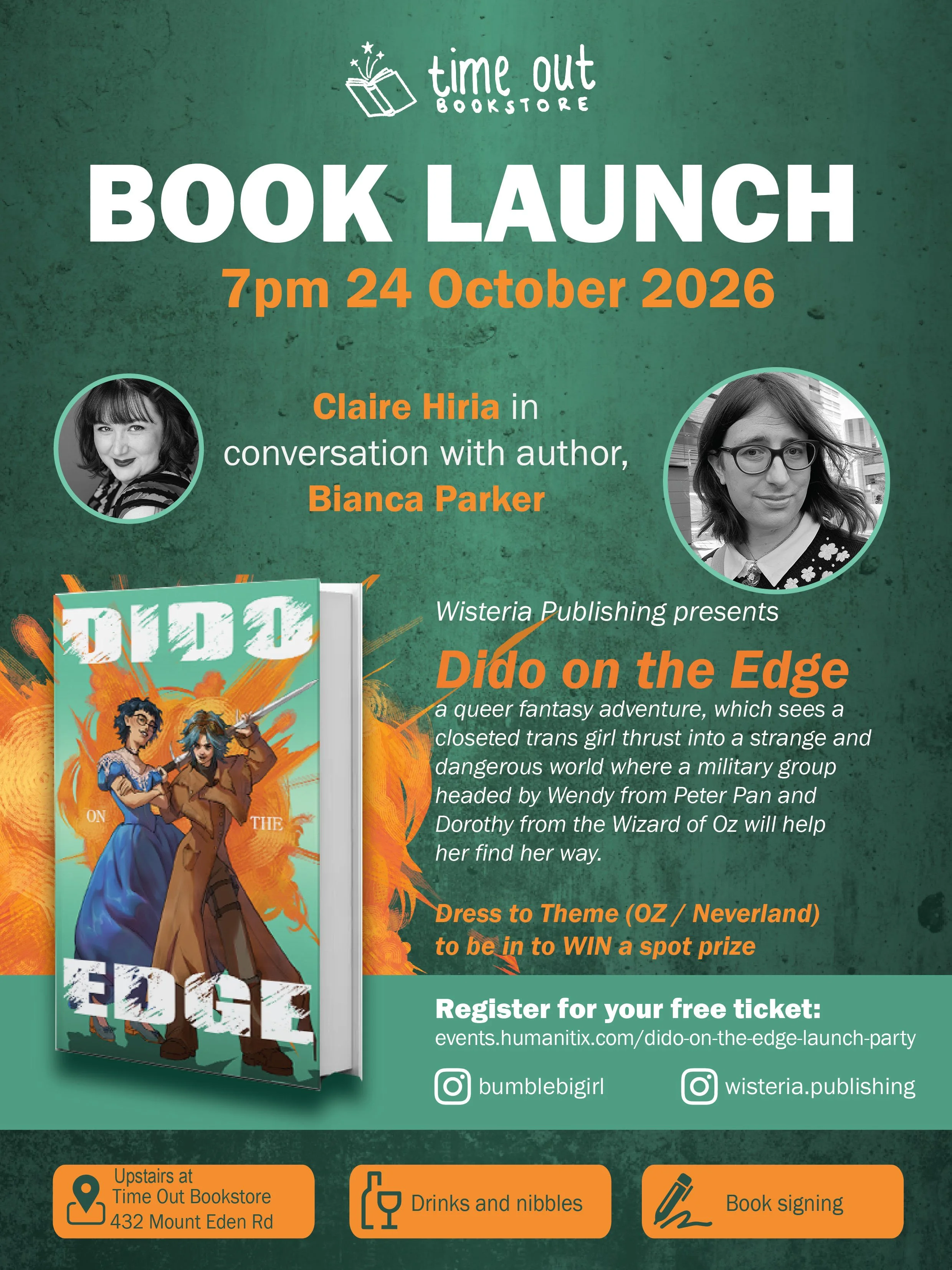 Book Launch: Dido Edge by Bianca Parker