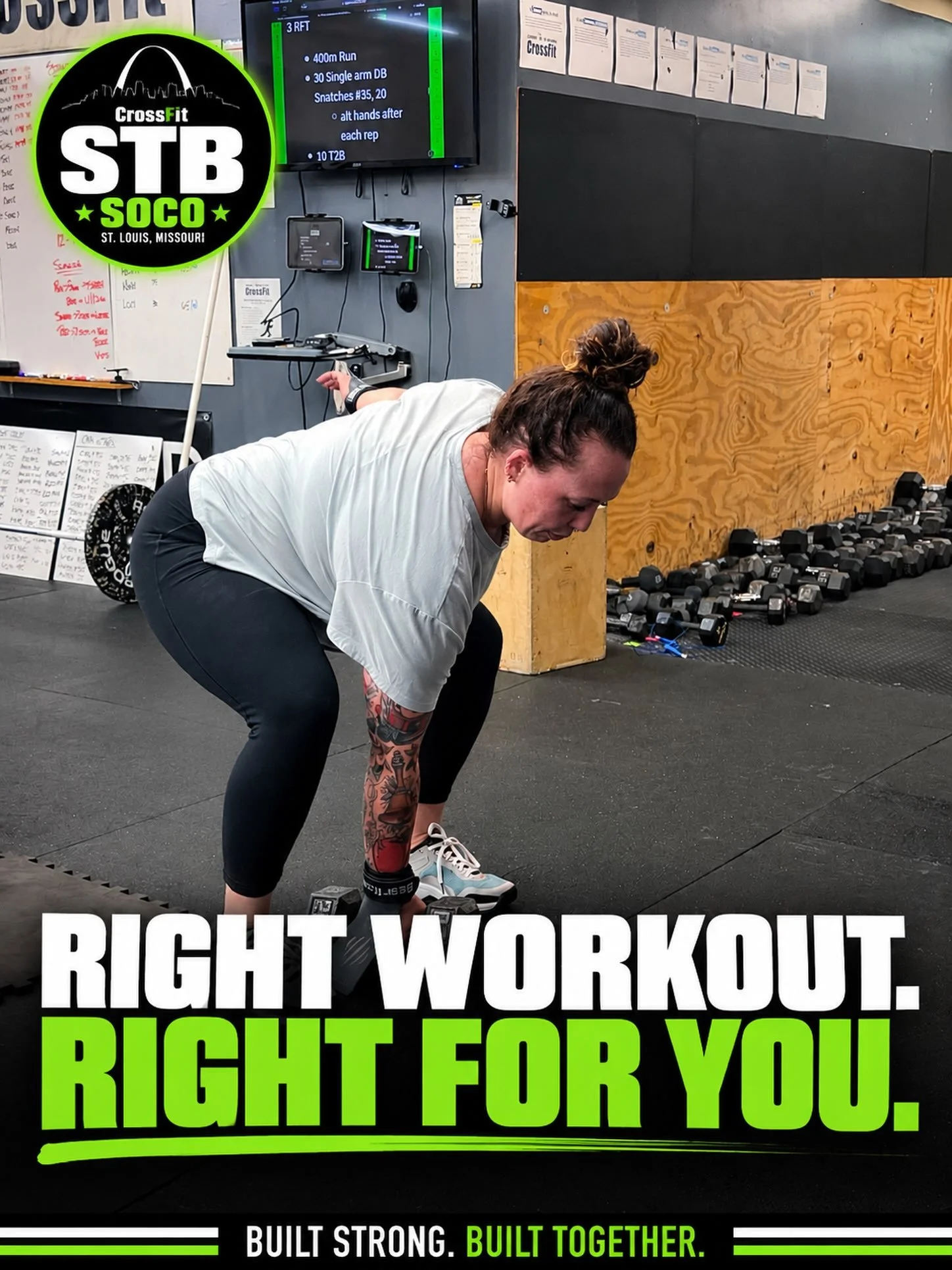 RIGHT WORKOUT. RIGHT FOR YOU.

Not every athlete should do the exact same workout. But every athlete should get the same intended benefit from it.

Scaling isn&rsquo;t just about making a workout easier. It&rsquo;s about adjusting movements, weights,
