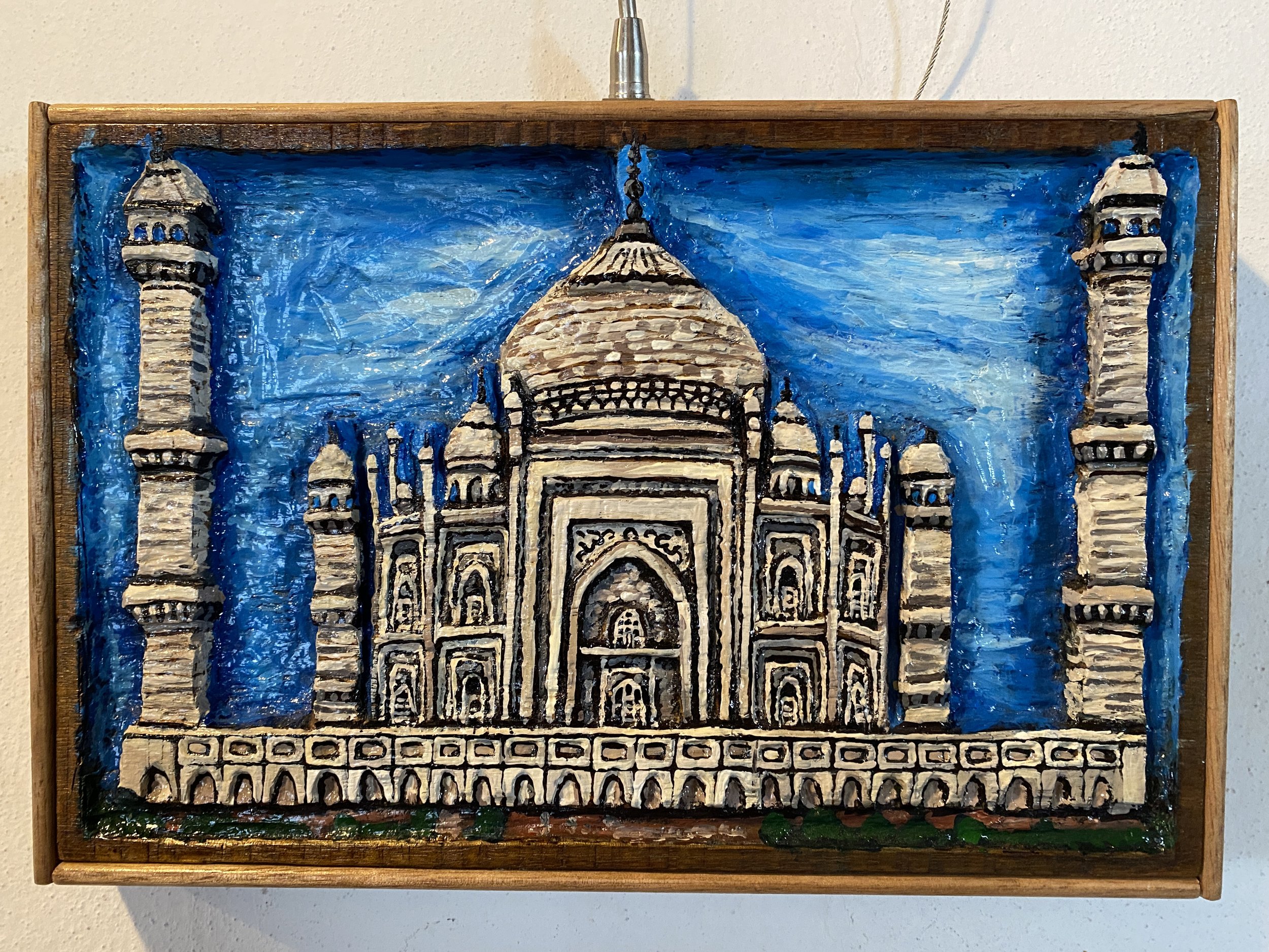 Taj Mahal 3D Wall Art by Kirtanraw