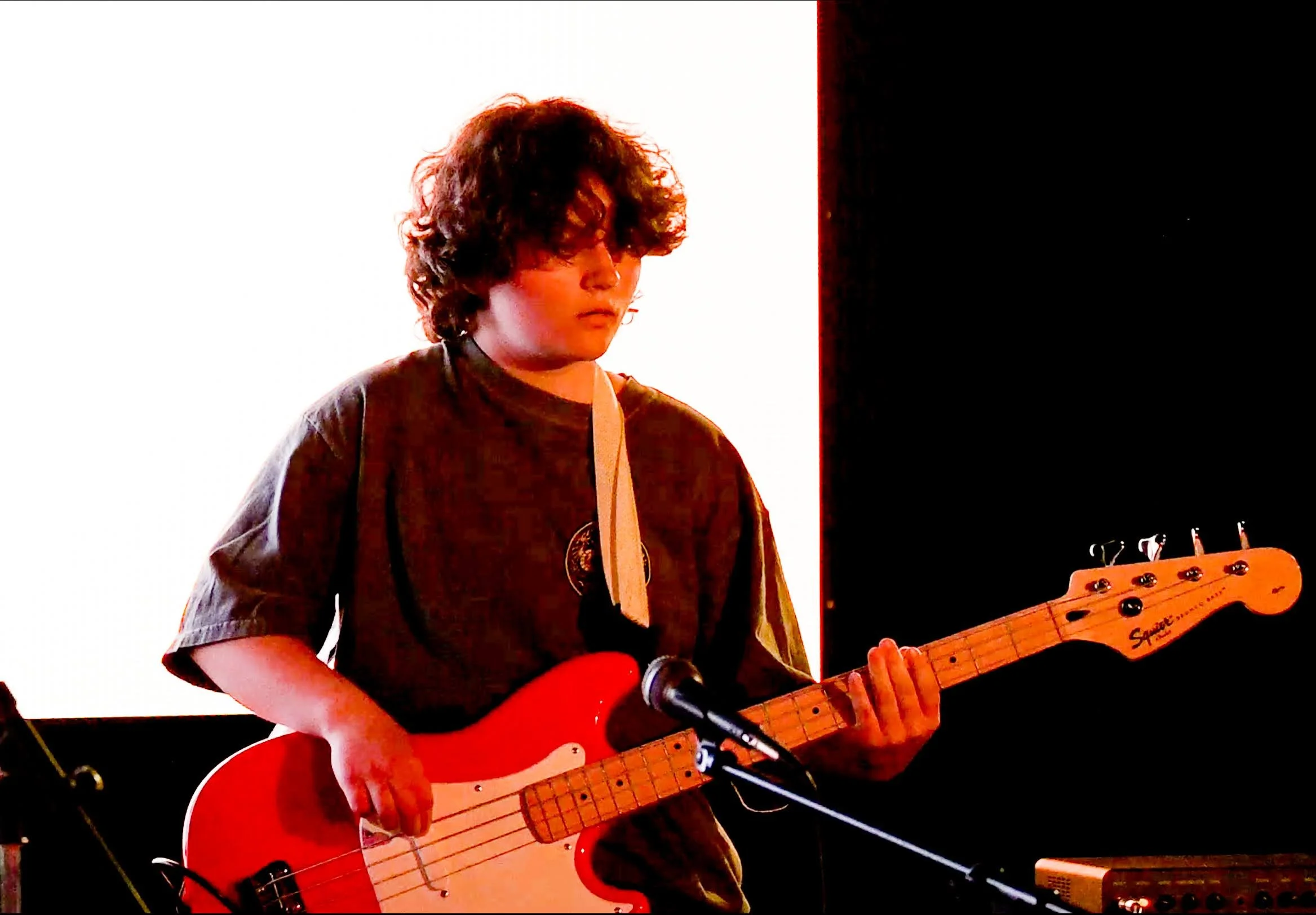 Student: Max Mendizabel performs at Headliner