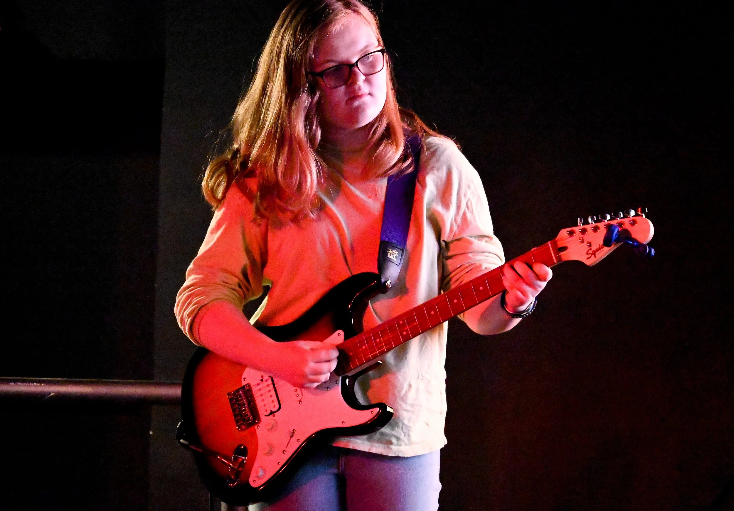 Student: Michaela Stevenson performs at Headliner