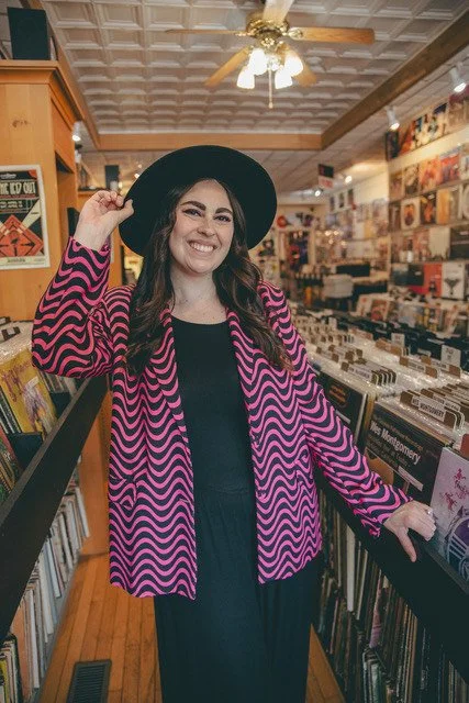 Red House Music and Rehearsal Studio instructor, Skylar "Songbird" Bucci, poses for her album shoot. Skylar (known musically as Songbird) teaches vocals, piano, and audition prep in Point Pleasant, NJ. 