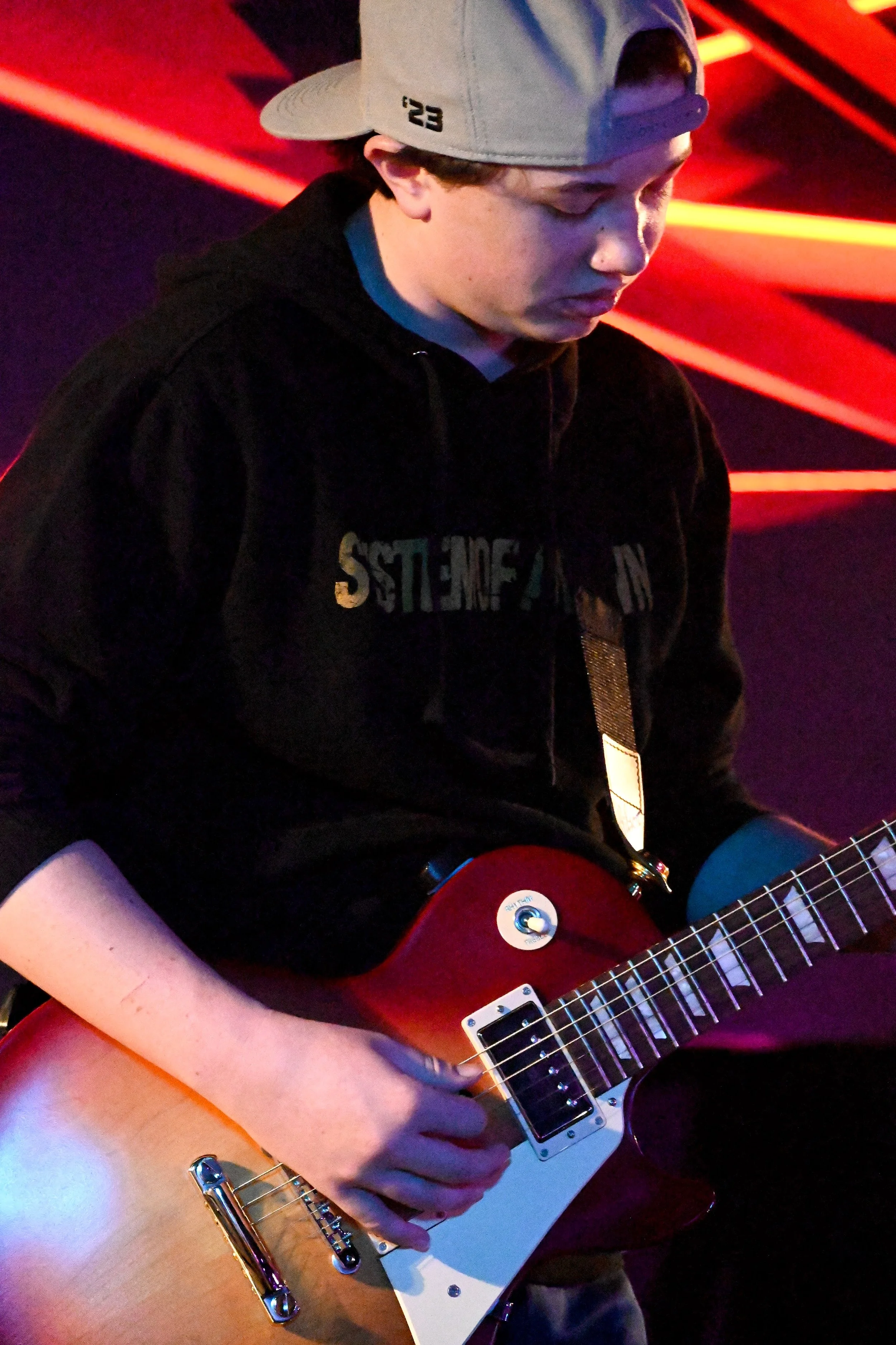 Student: Billy Johnson performs at Headliner