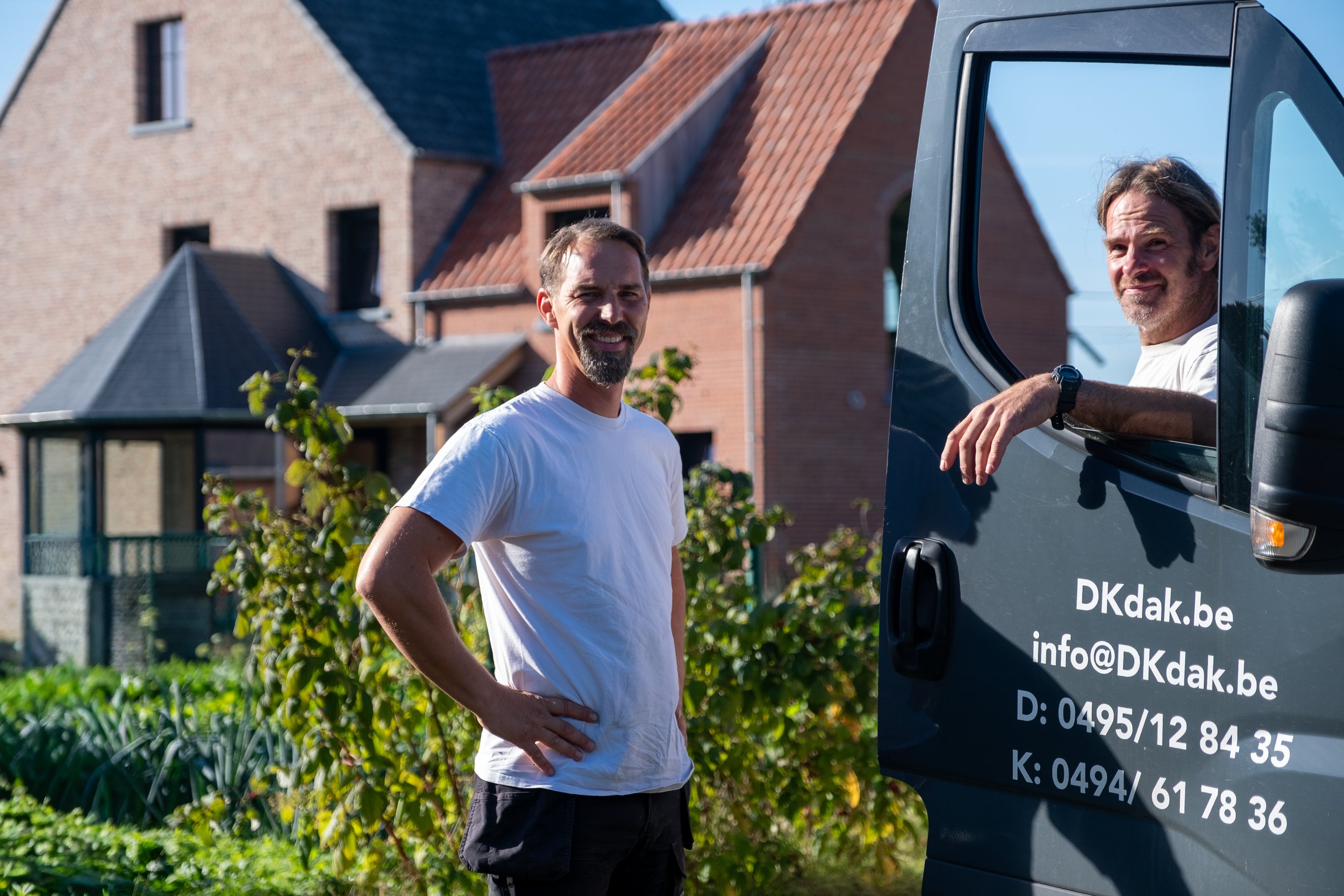 Koen en Dimitri van DK Dak uit Rijkevorsel