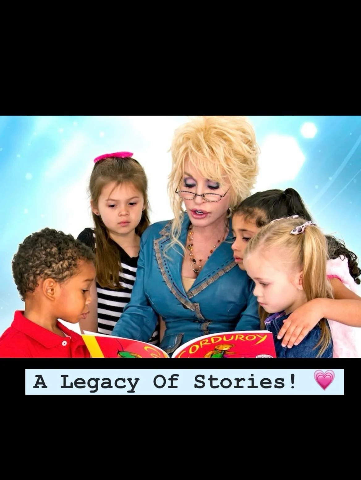 Today we say goodbye to the extraordinary Dolly Parton 💗
In 1995, Dolly created Dolly Parton&rsquo;s Imagination Library, inspired by her beloved father, who could not read or write.
What began by sending free books to children in her hometown grew 
