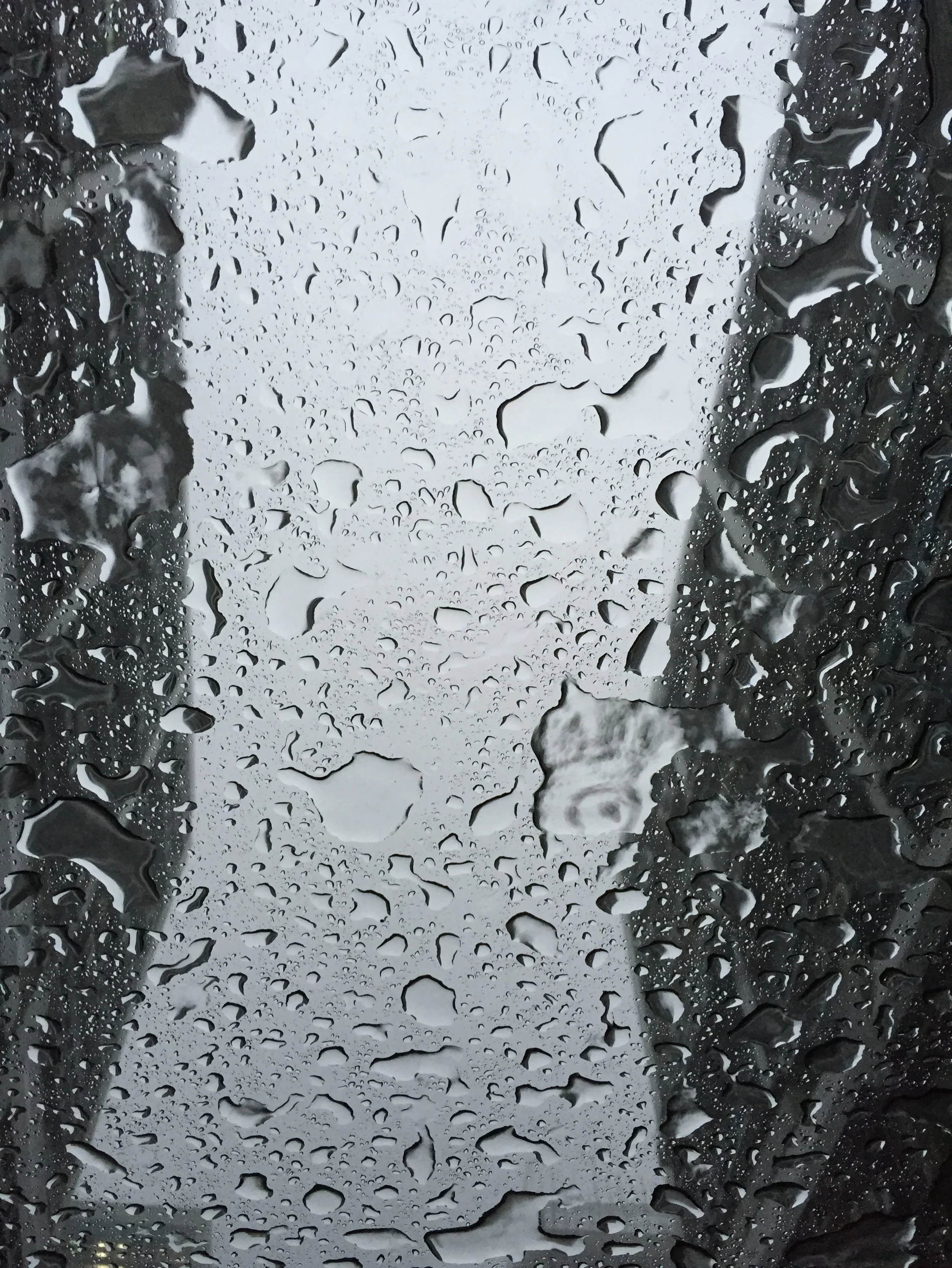 There was a time when I love taking pictures like this. Out the moonroof of my dad&rsquo;s car on a rainy day. It felt atmospheric, drawing me in each time.

#rainyday #moonroofview #oldphotograph
