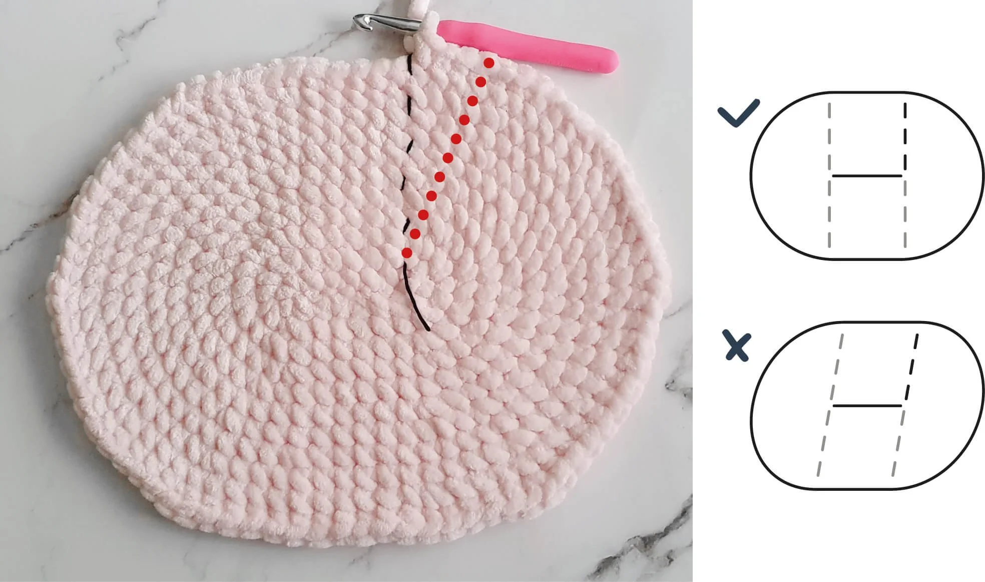 diagram that shows how to offset slanting