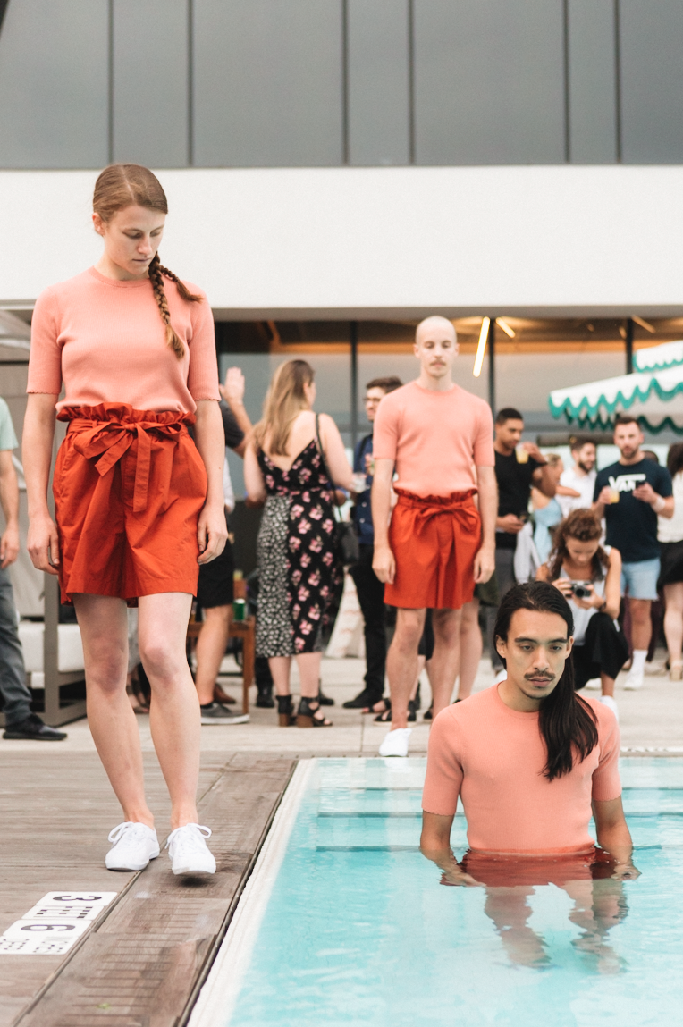 "Cindy (after Cindy Sherman)" // HEWMAN X +POOL // Rooftop of The William Vale