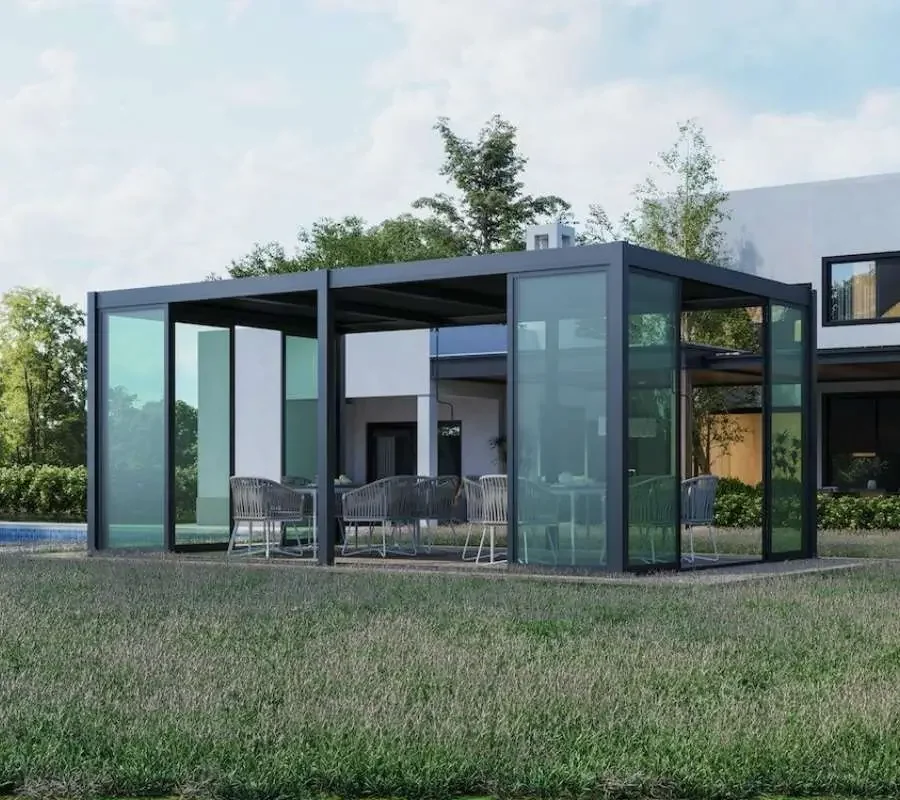 Pergola Glass Sliding Doors