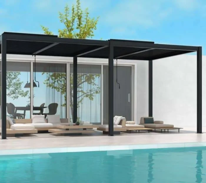 Manual Louvred Pergola