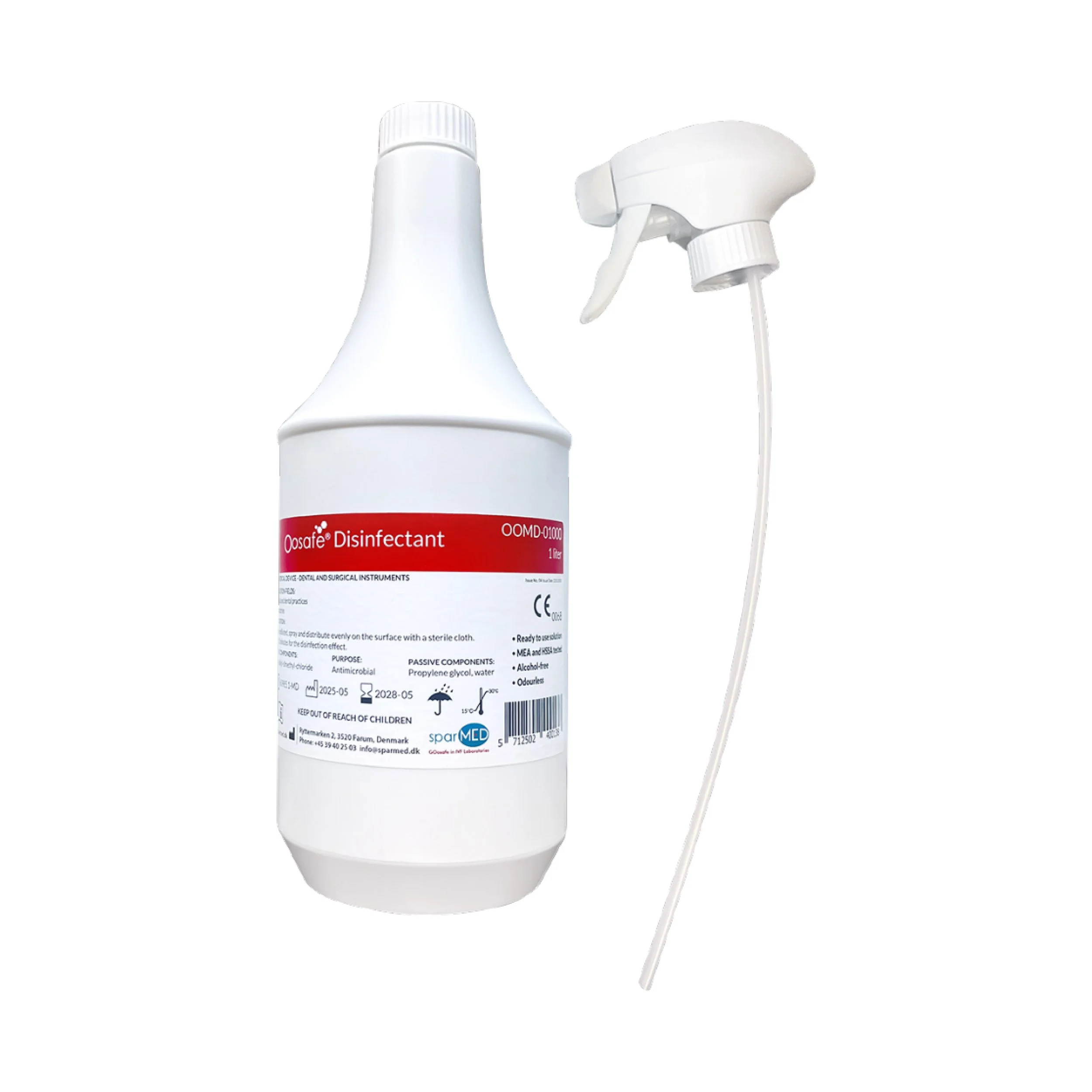Medical Device (MD) Disinfectants - Oosafe (Denmark)