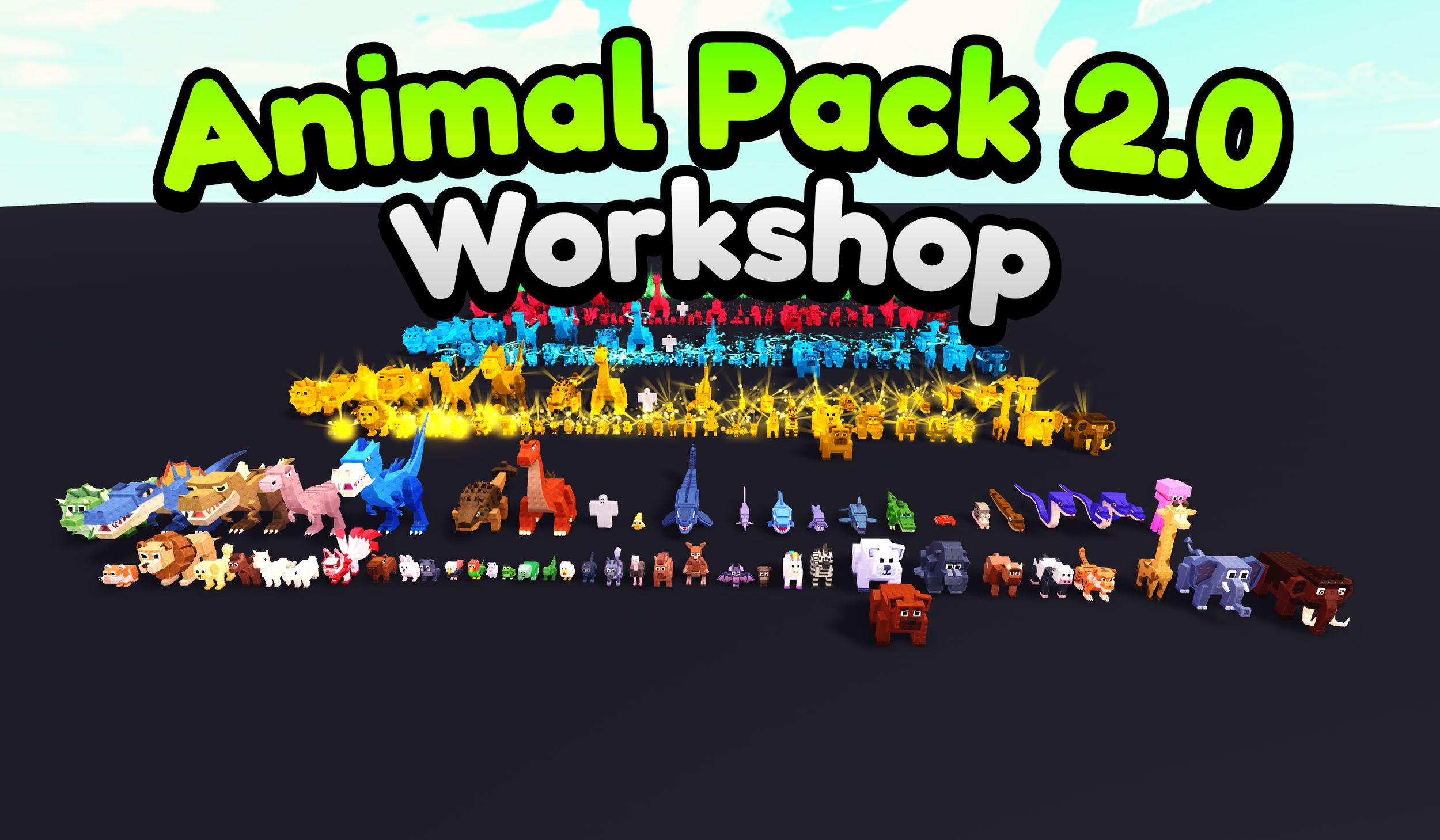 🦒ANIMAL PACK 2.0! 🦁