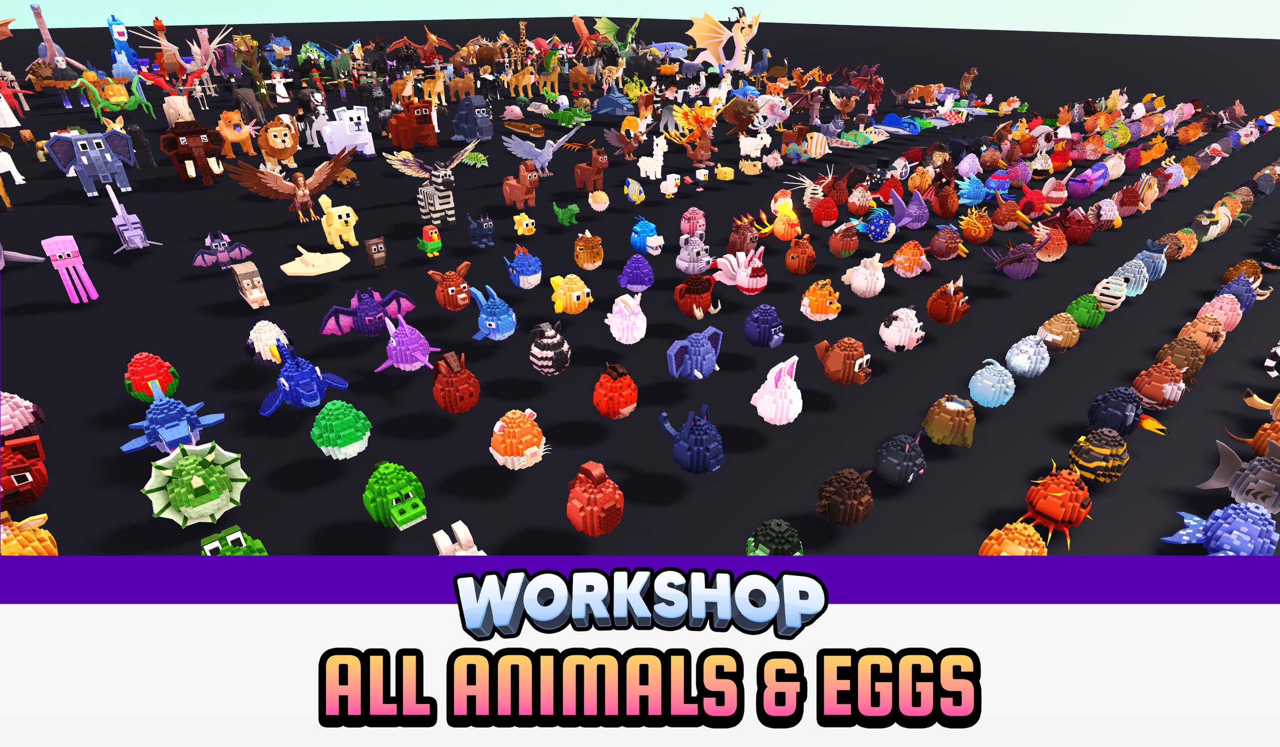 ALL ANIMALS & EGGS! 🪺