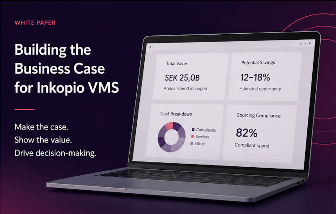 Building the Business Case for Inkopio VMS
