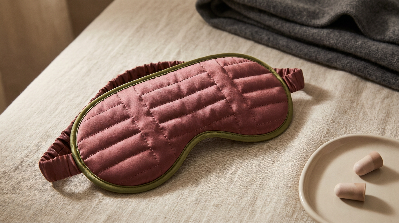 Quilted Sleep Mask