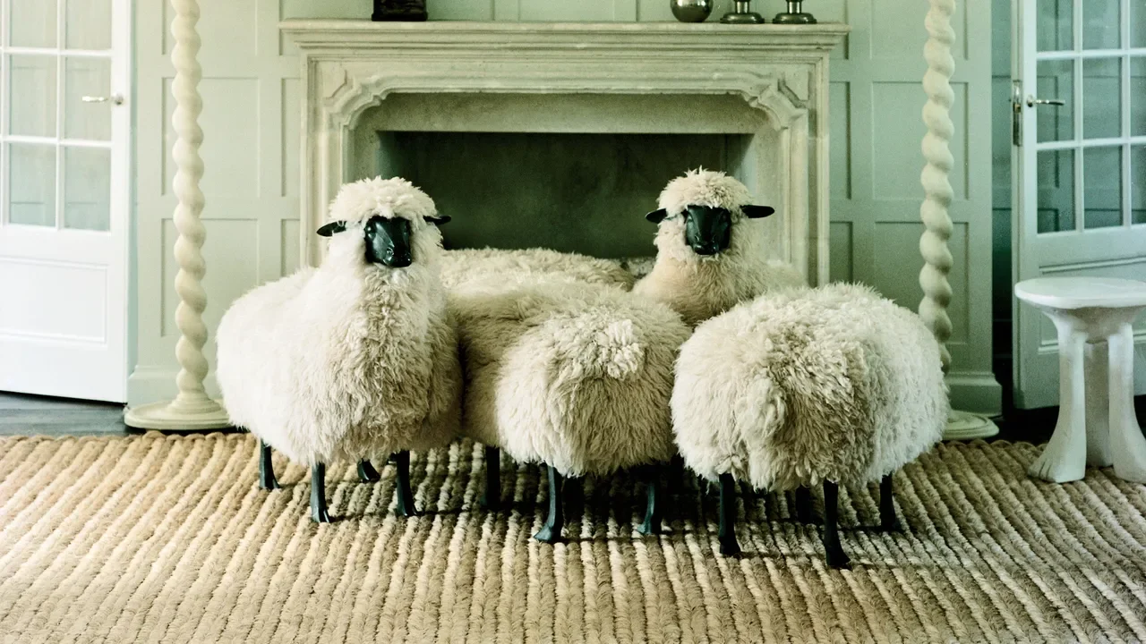 François-Xavier Lalanne's Irreverent Sheep Sculptures