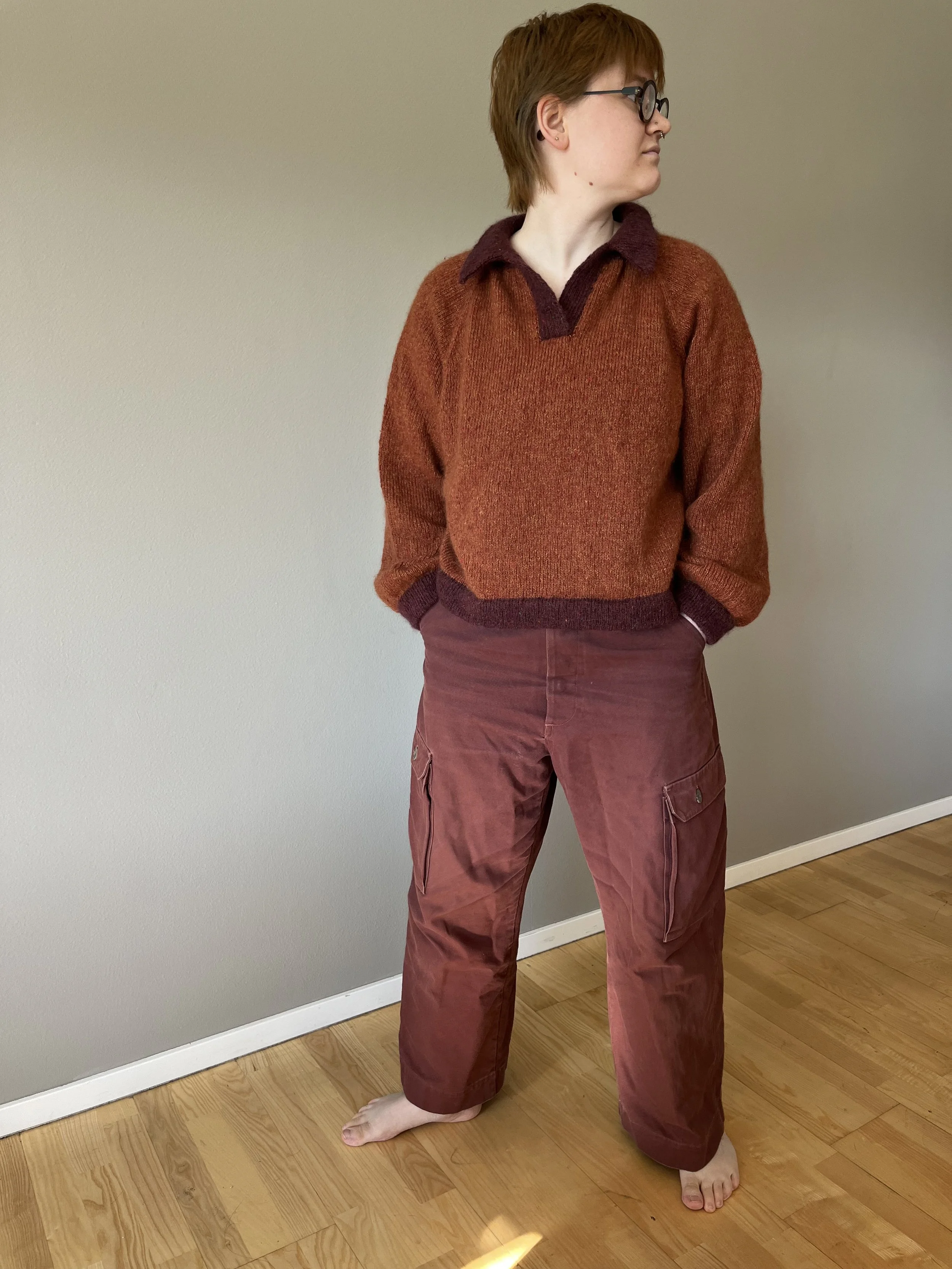 Canvas pants