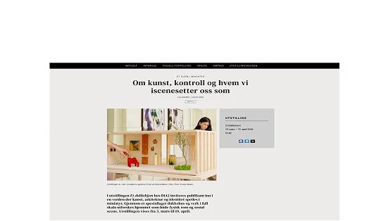 MAGASINET KUNST