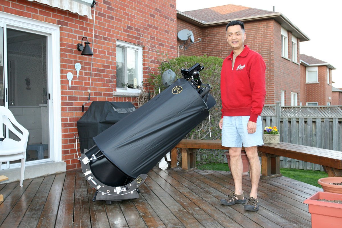 Phil Chow with 15" UC in Toronto Canada