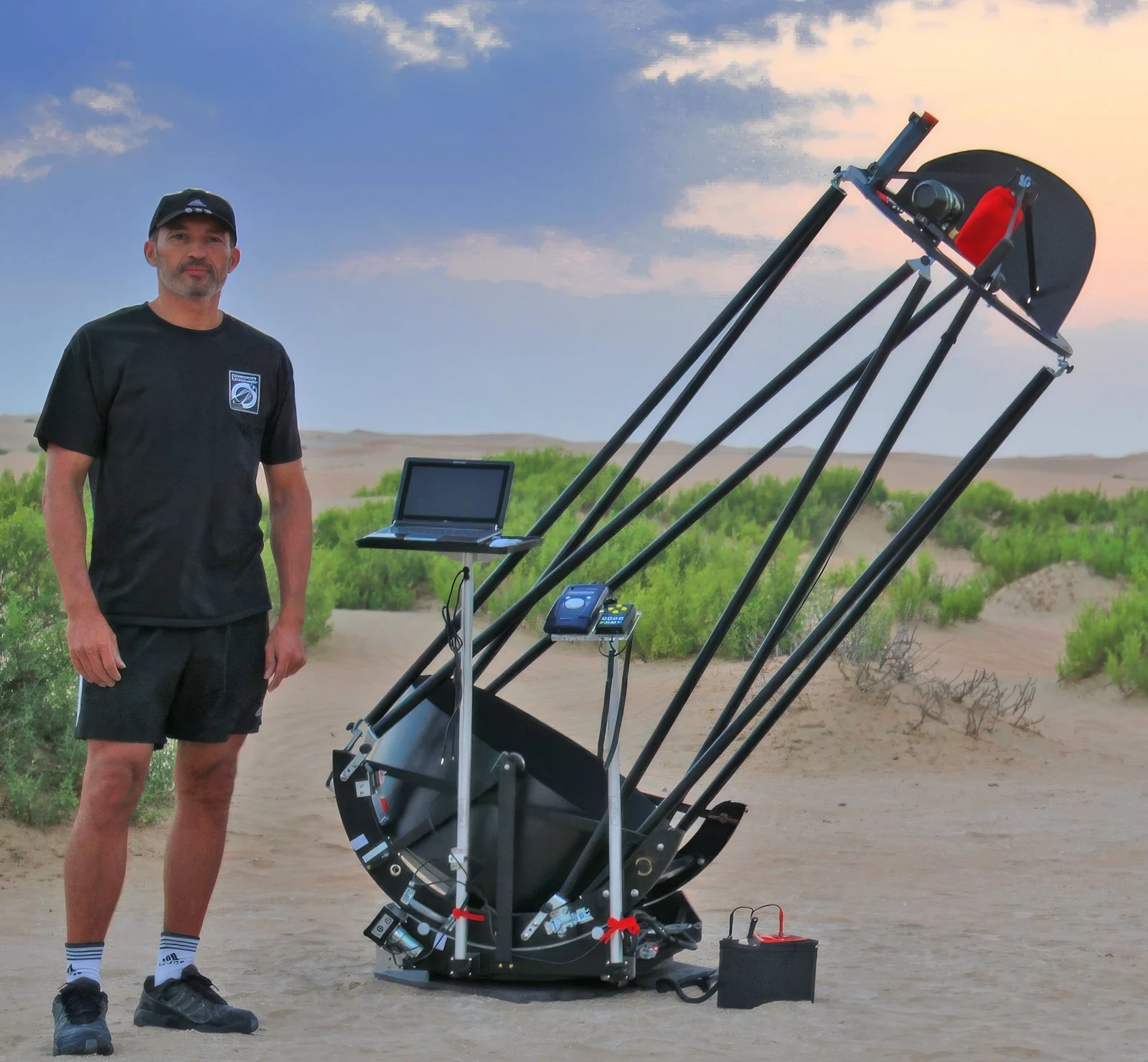 Stephan Stecaro in Abu-Dhabi
