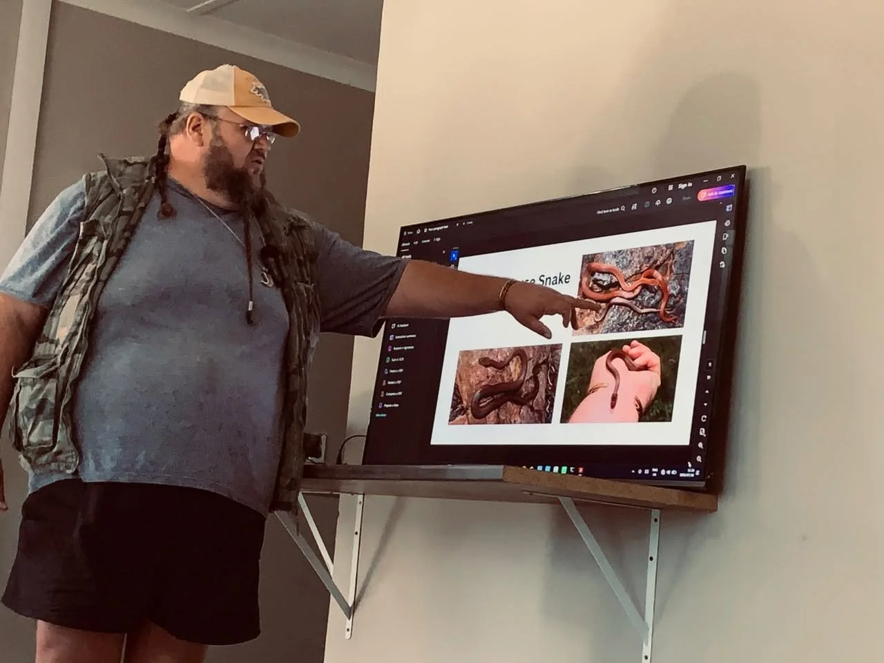 Snake Safety Course with Klein Piet