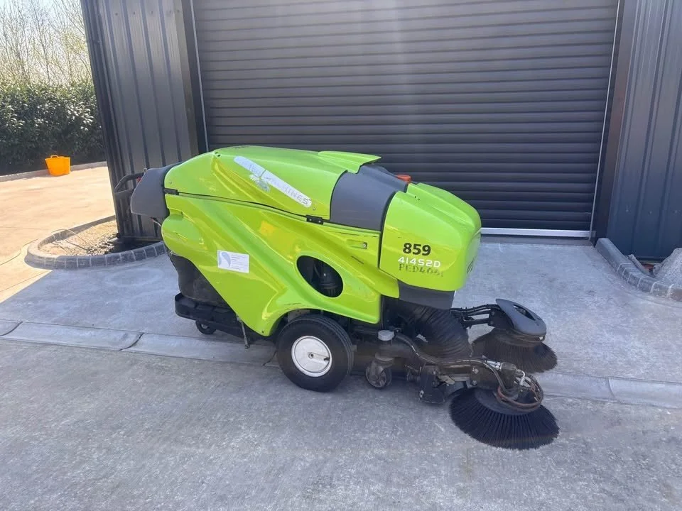 Pedestrian sweeper
