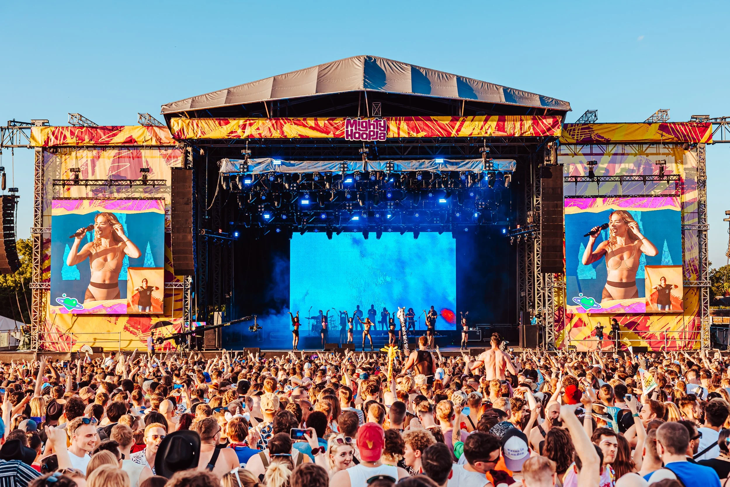 Photo of Mighty Hoopla Festivals main stage