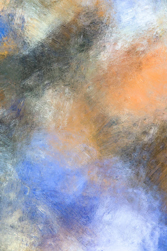 Frozen Light #2. Print size 24"x16". Thin black metal frame, matting with conservation clear plexiglass. (Copy)