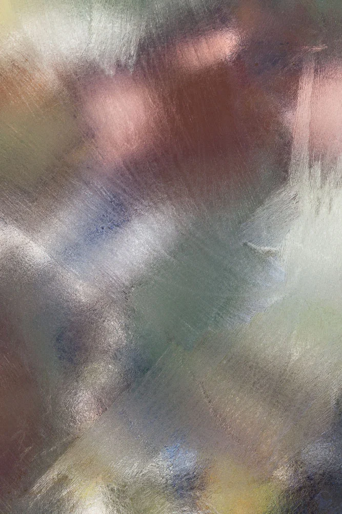Frozen Light #11. Print size 24"x16". White wood frame (no matting, 2" paper border) with museum glass. (Copy)