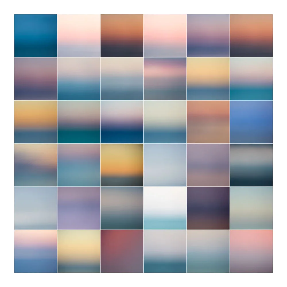 Six Months. Print size 16"x16". White wood frame, 8 ply matting and conservation clear plexiglass. (Copy)