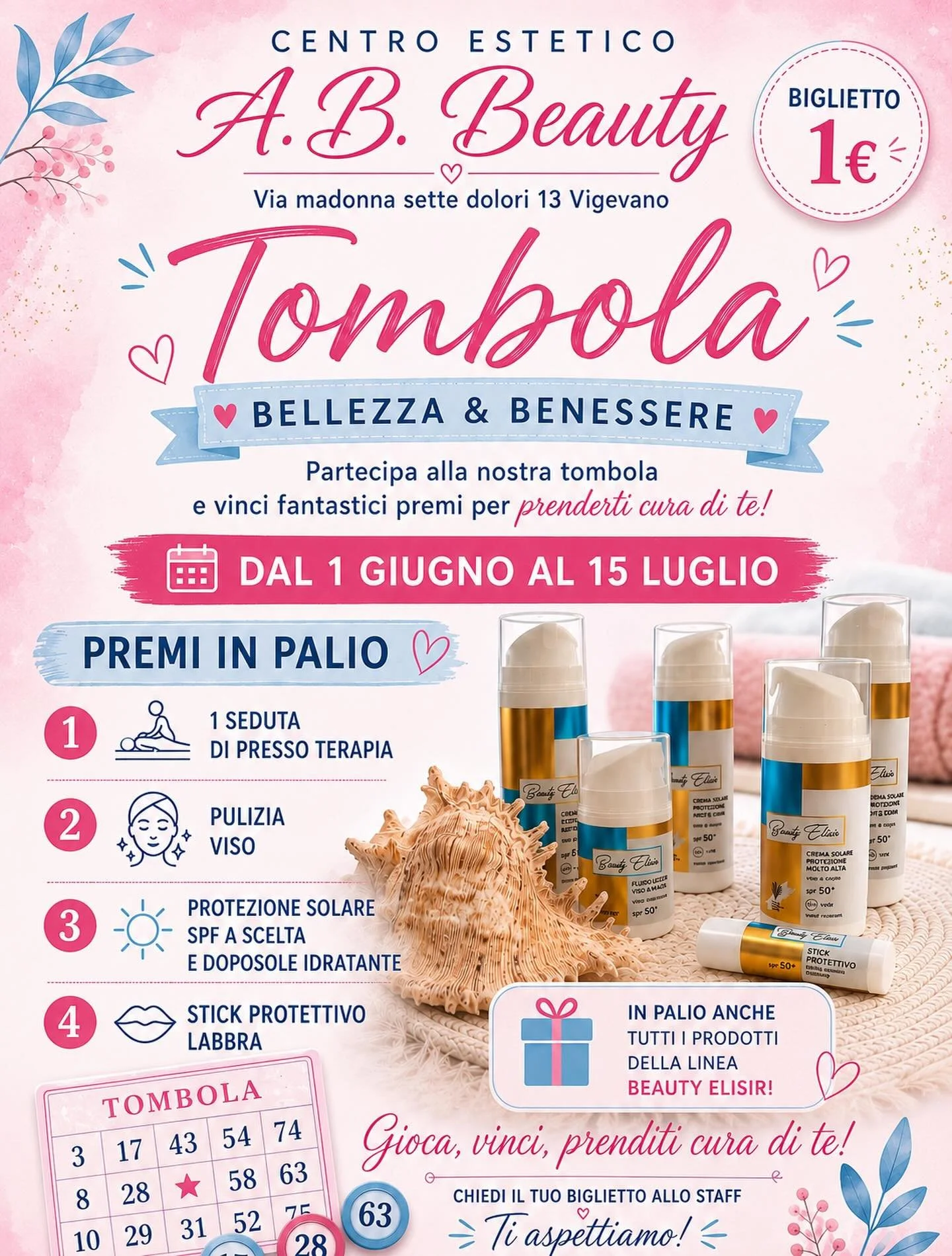 Tombola estiva🌺🩵