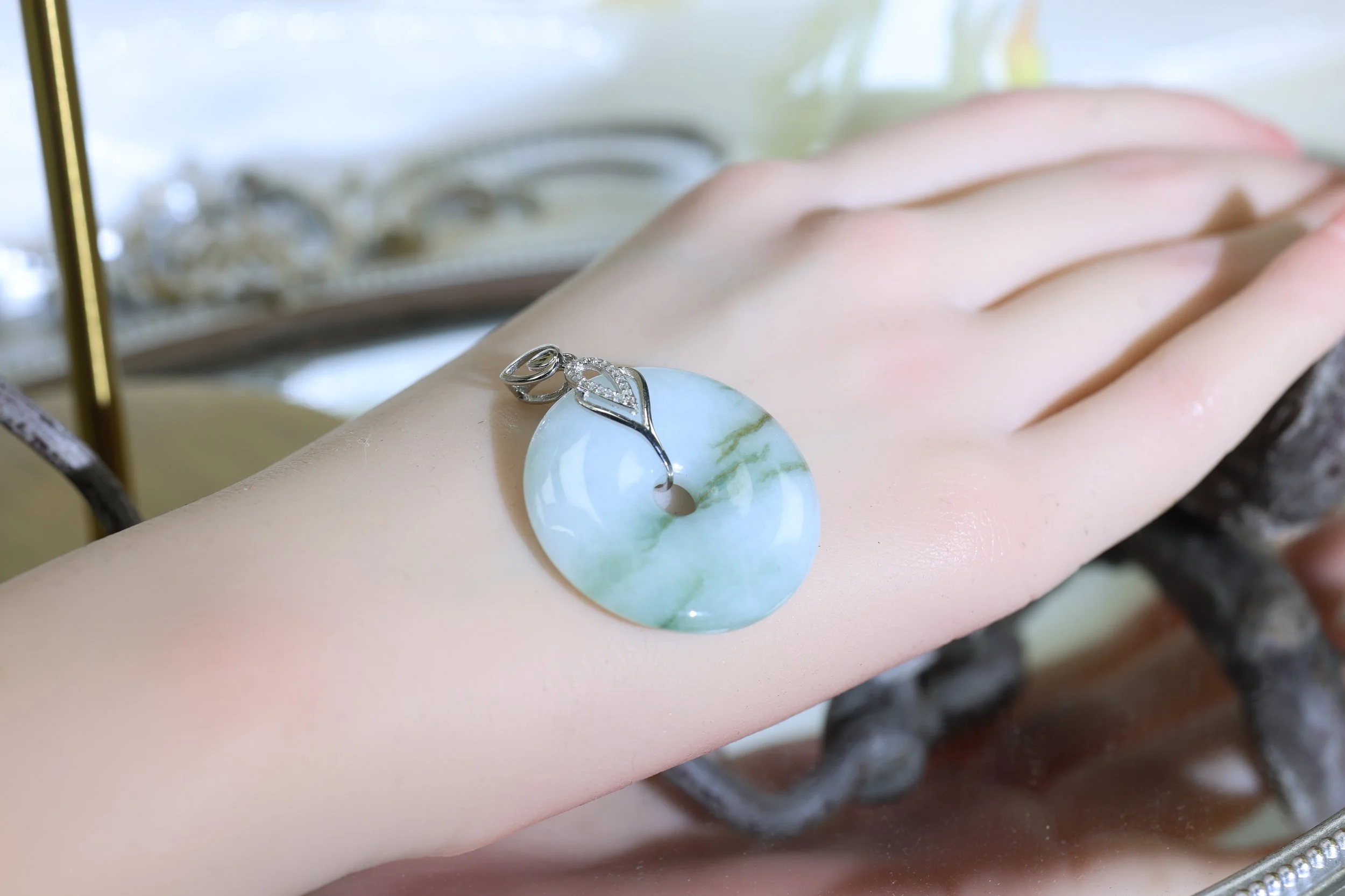 Harmony - 平安扣 Jadeite Necklace