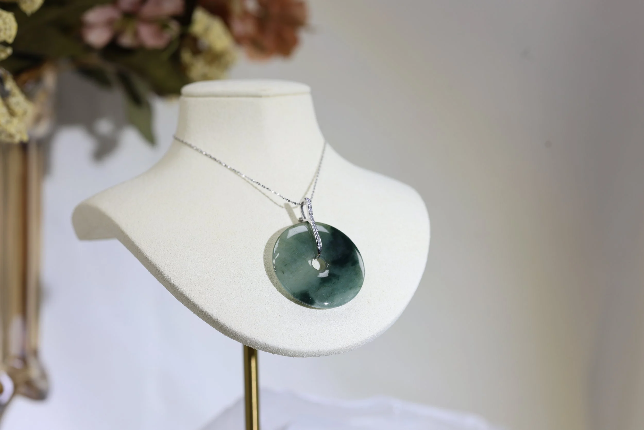 Meadow - 平安扣 Jadeite Necklace